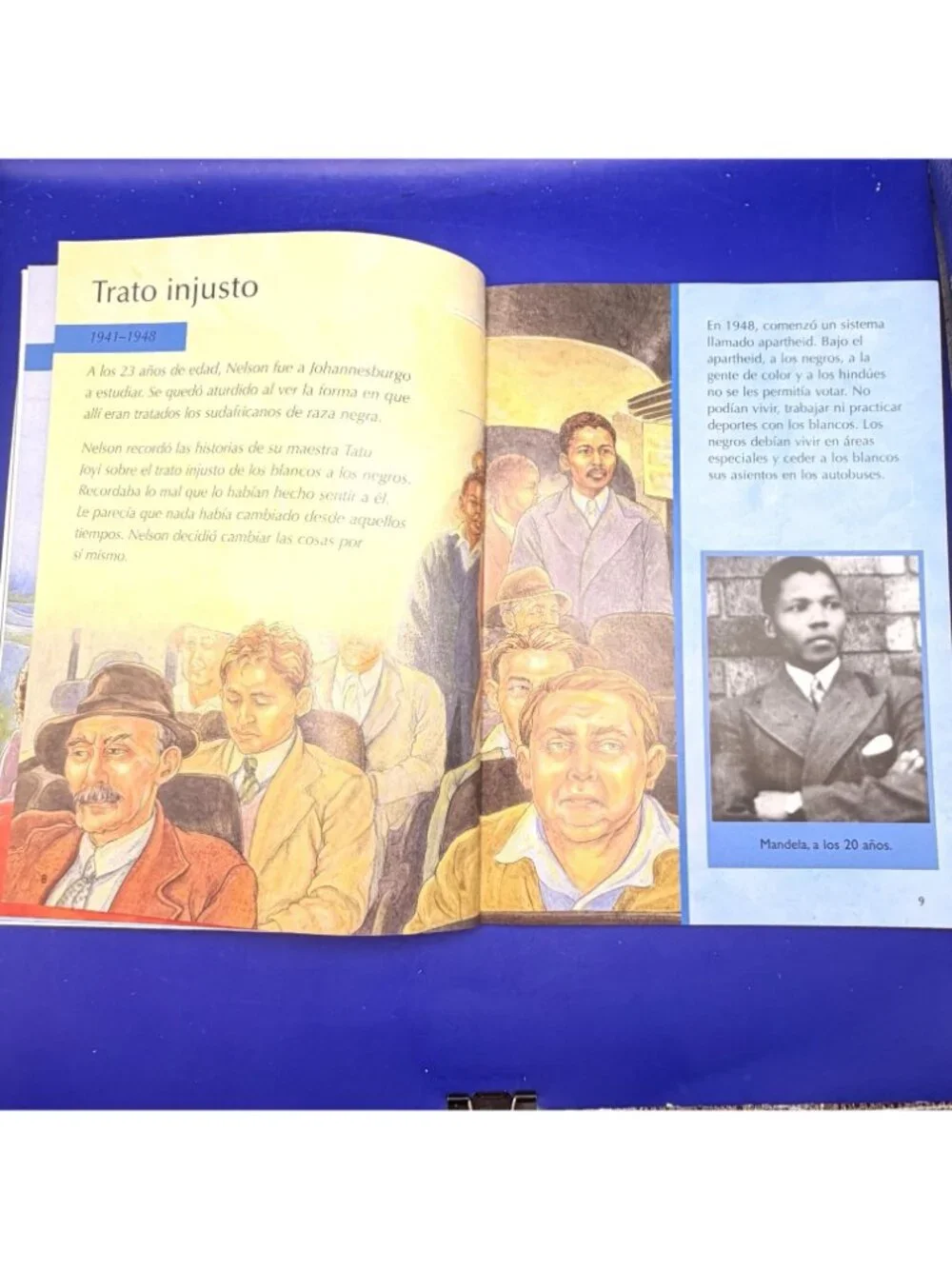 Nelson Mandela En Lucha Por La Libertad Biography Spanish PB Homeschool Reading